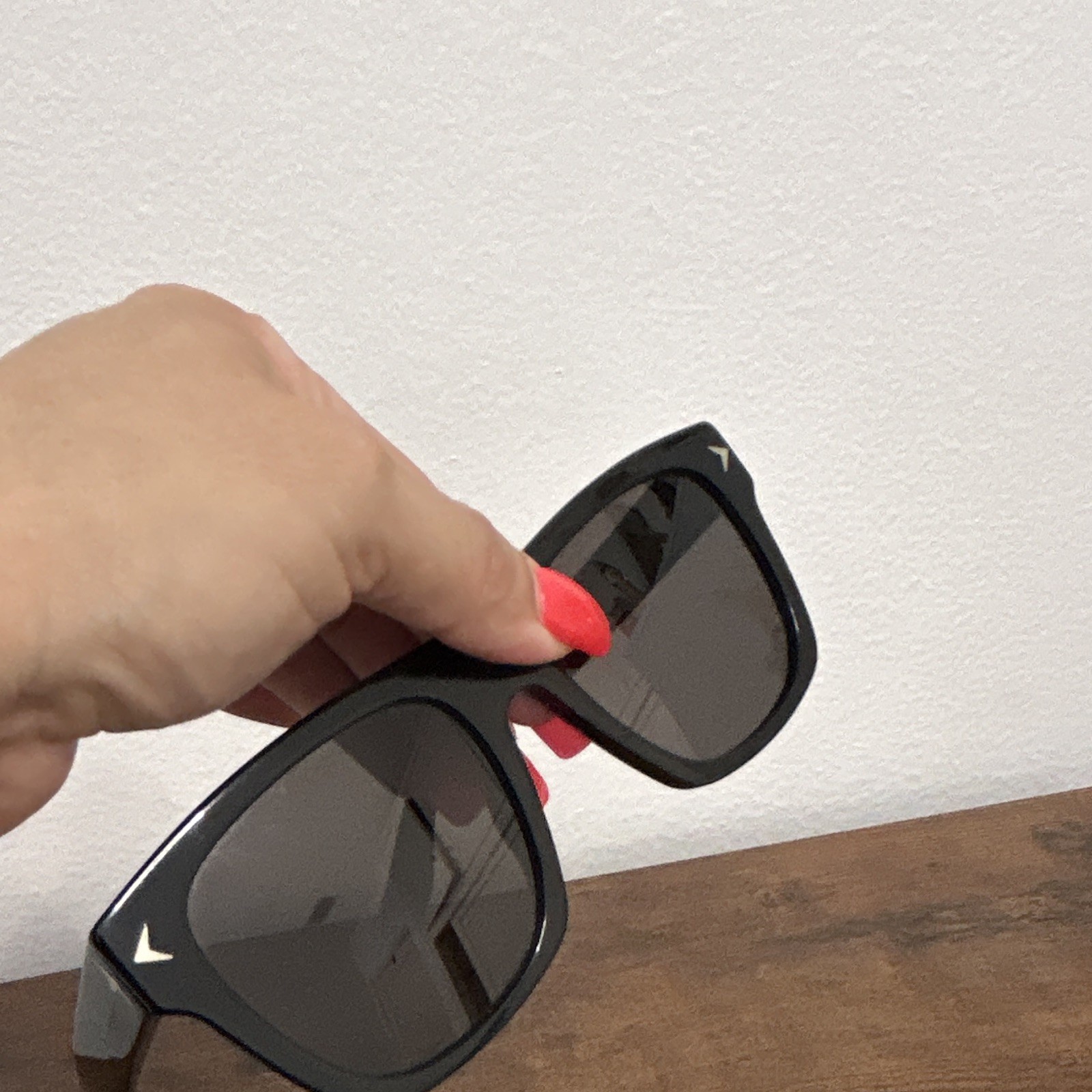 Givenchy GV 7057 Women’s Square Sunglasses Black Frame Brown Tinted UV400