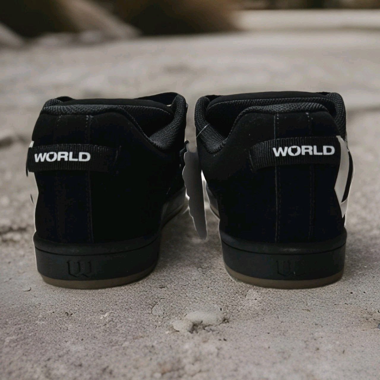 Men’s World Industries Reflect Skate Shoes – Black/White