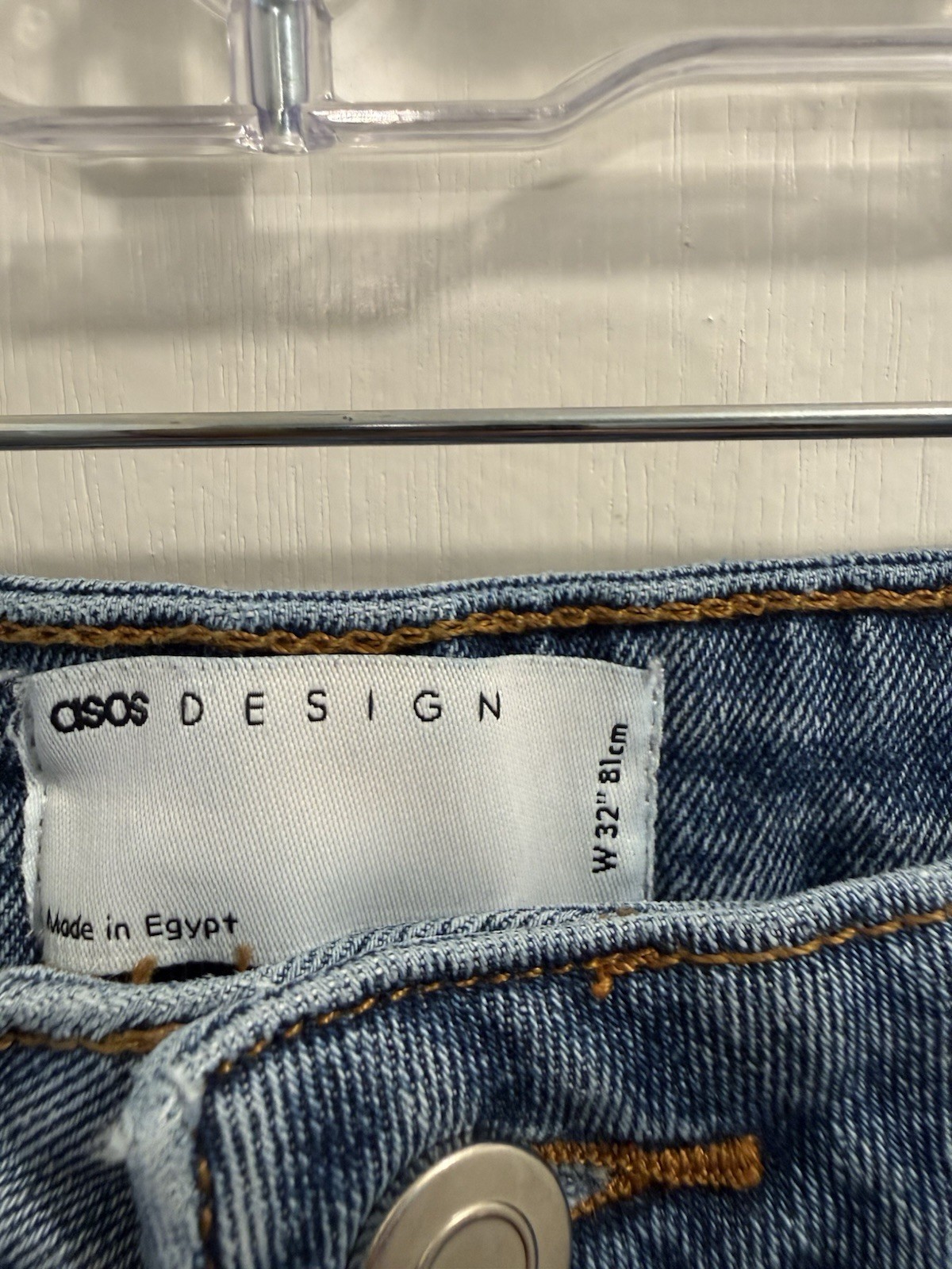 5 Pairs ASOS Men’s 32” 4.5” Inseam Shorts Bundle Blue/Gray/Beige/Green/Denim