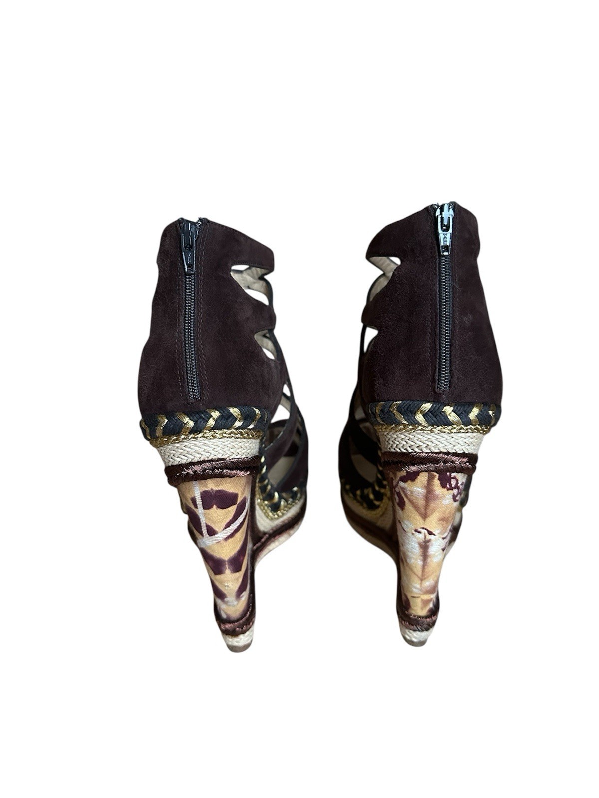 Christian Louboutin Tosca espadrilles wedges RETAIL 995