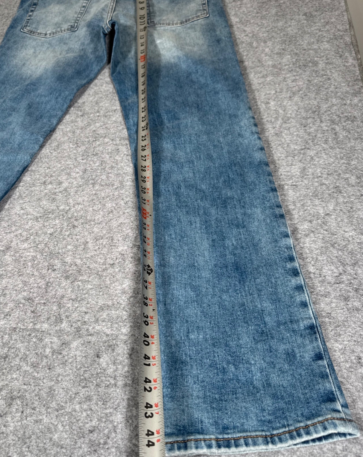 Goodfellow Mens Slim Straight Fit & Leg Jeans 32×34 Blue Medium Wash NEW