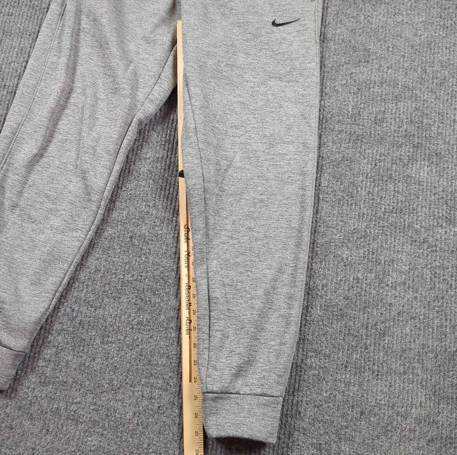 Nike Pants Mens Small Gray Atheltic Running Therma Fit Lounge Sweat Jogger