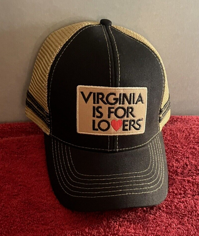 Virginia Is For Lovers Trucker Cap Baseball Hat – NEW – Mesh Back, Adjustable
