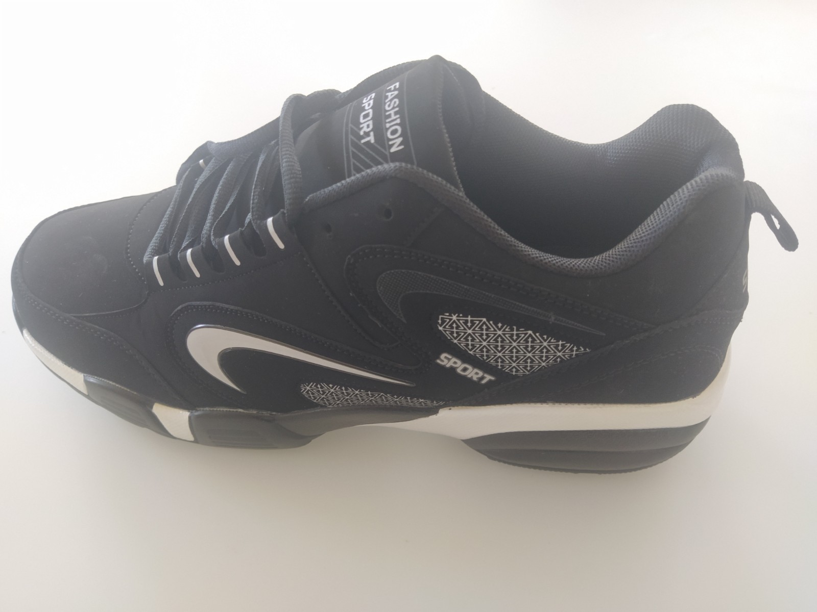 Black China Sneakers Like Air Jordan Shoes Size 46, US 11 Brand New