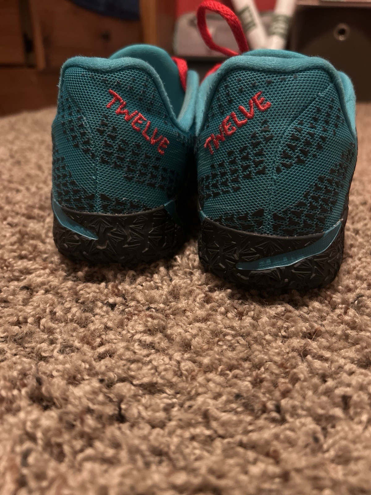Size 7 Nike Basketball Ja 3 In the Ja 3.0 Color way Without Shoe Insoles