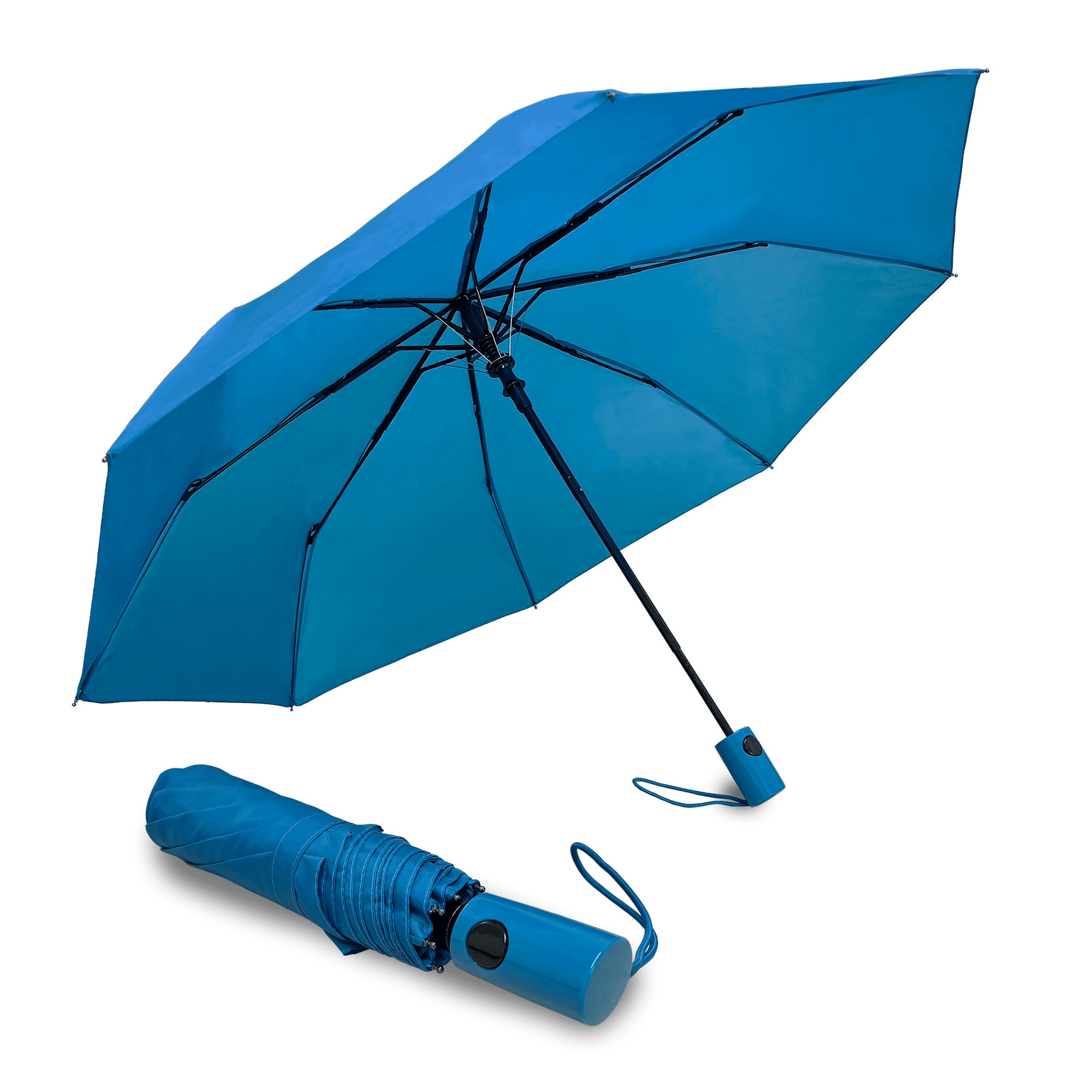 Automatic Super Mini Rain Umbrella Teal