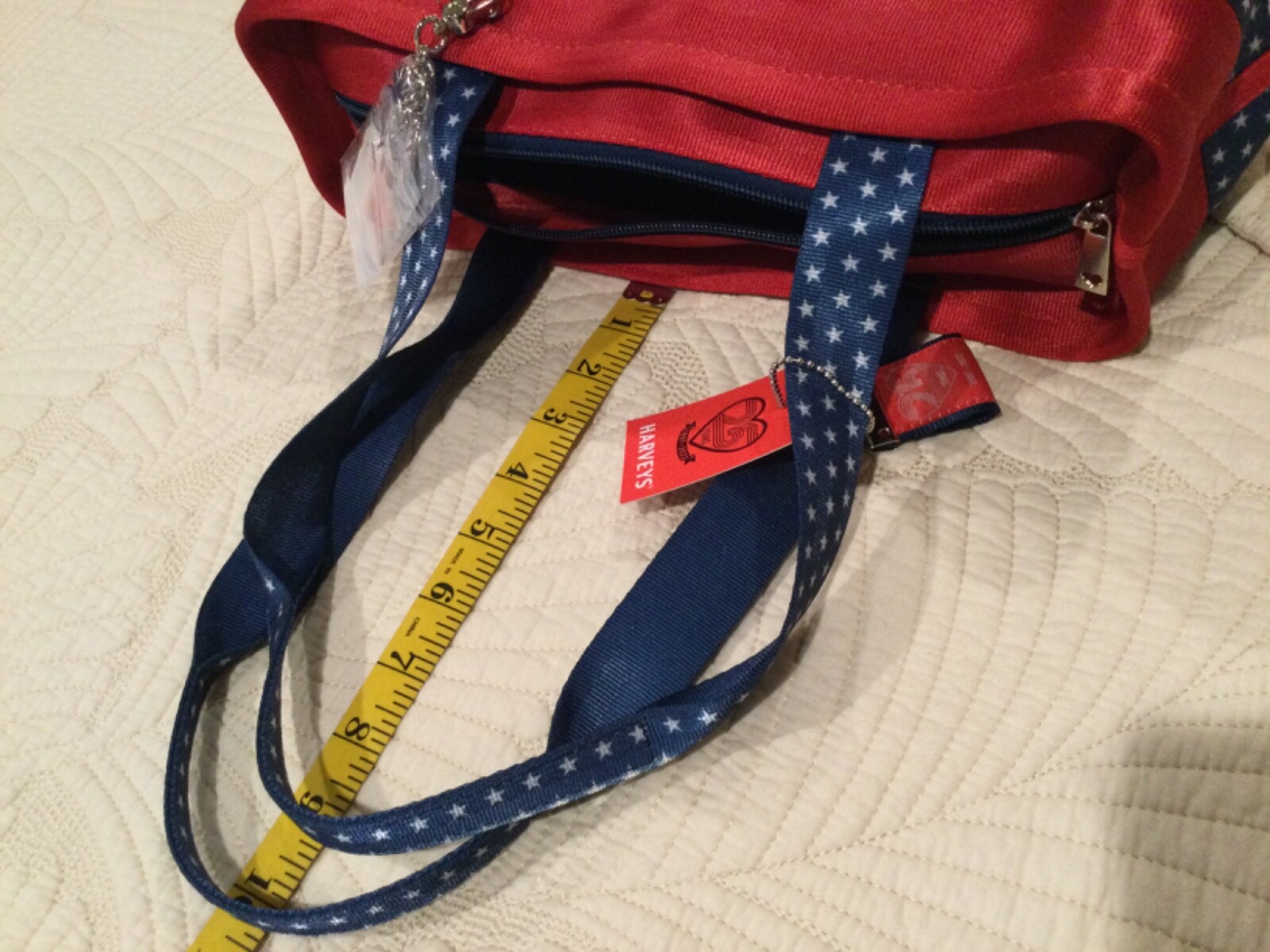 🌺 HARVEYS SEATBELT 🌺 MEDIUM HAMPTON CARRY ALL 🌺ORIGINAL MADE IN USA 🌺