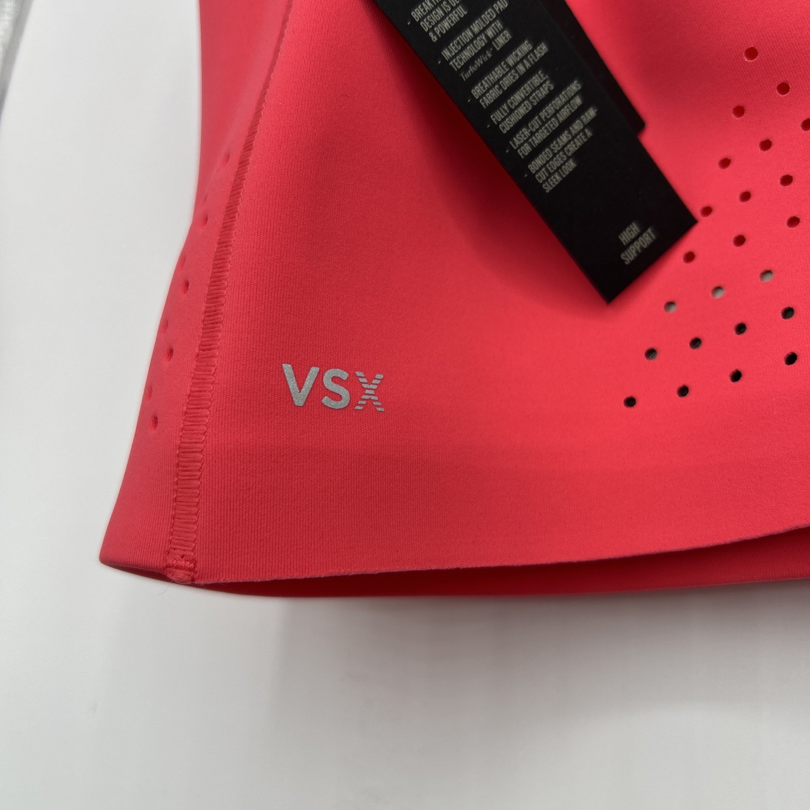 Victoria’s Secret Featherweight Max Sports Bra VSX Coral Red Pick a Size NWT