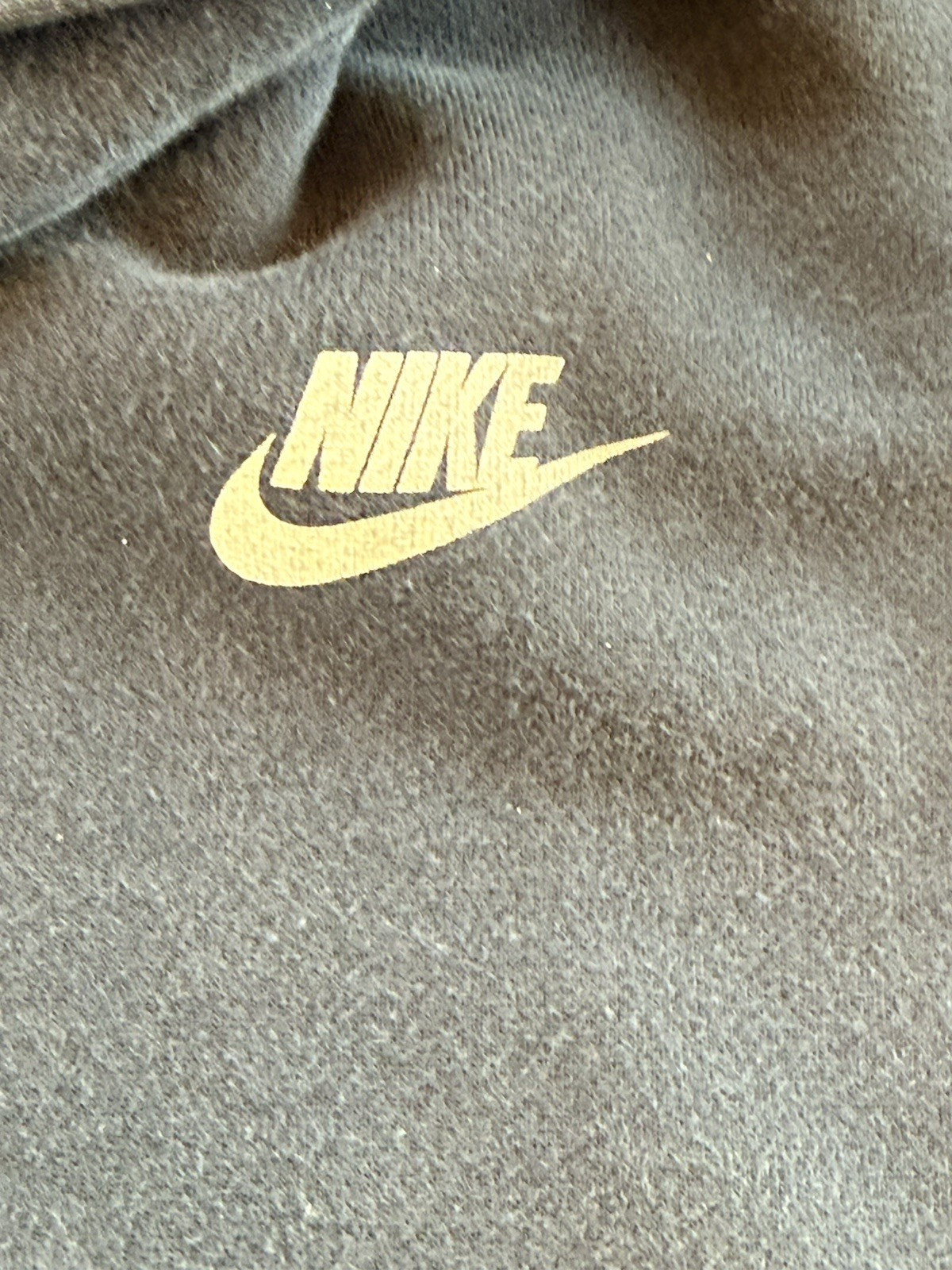 Vintage Nike Sleeveless Pullover Vest Hooded Sweatshirt + NWT Nike Visor Hat Y2K