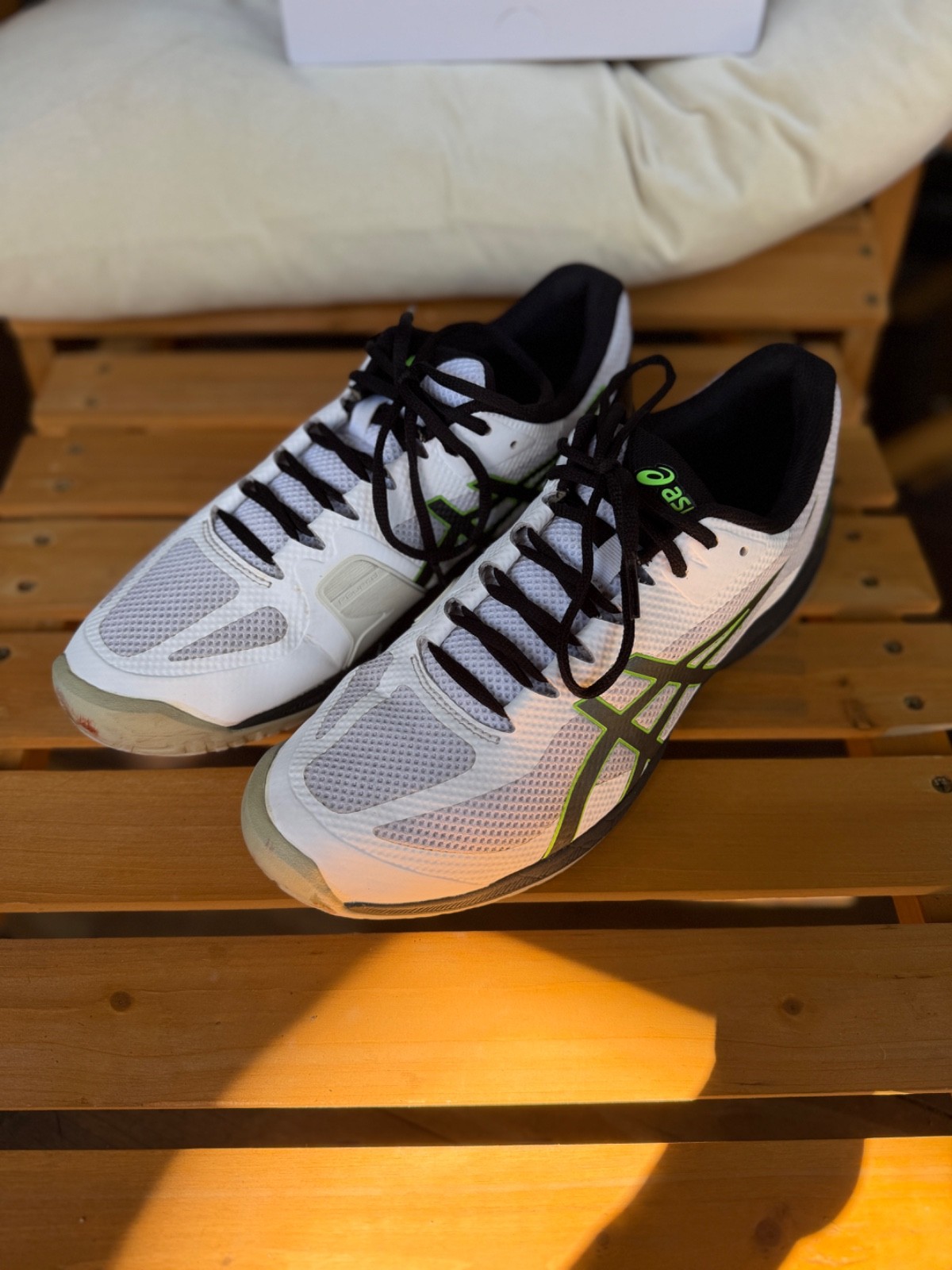 Size 11 – Asics Court Speed FF White Peacoat Tennis Pickleball shoes