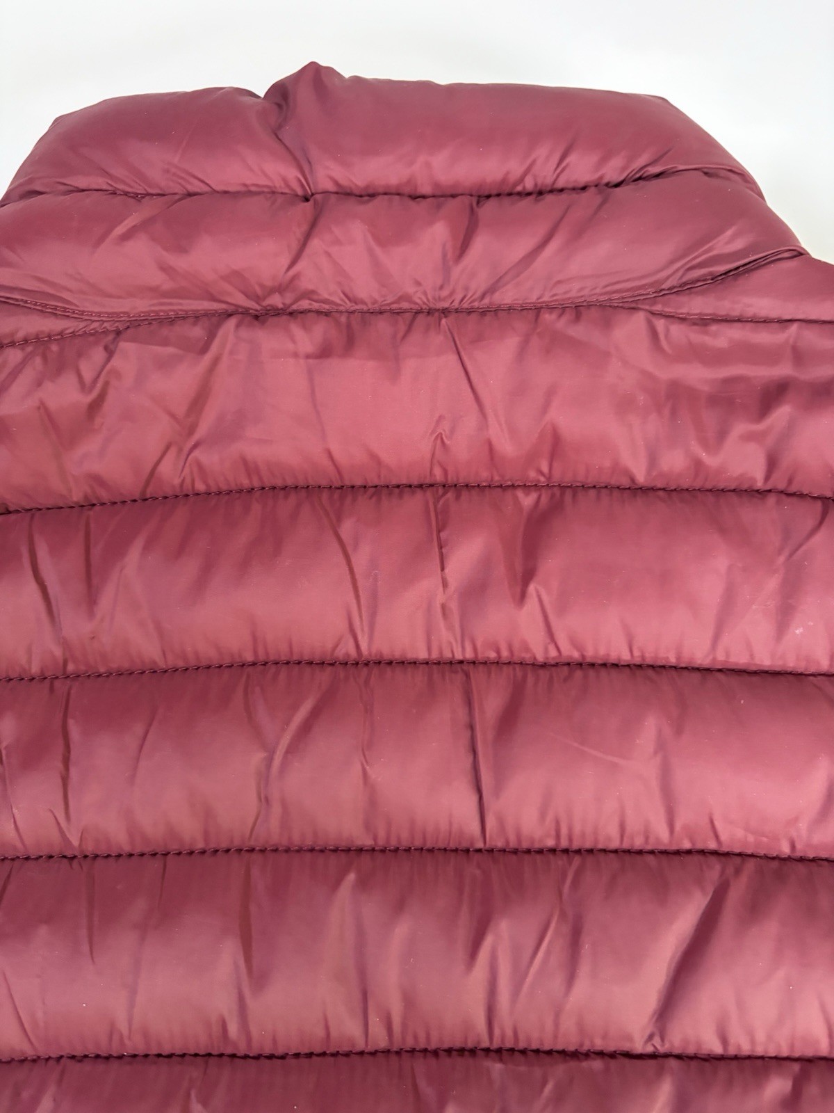Joules Mens Puffer Gilet Jacket Burgundy Size XL, Hiking,walking, Quilted Warm.