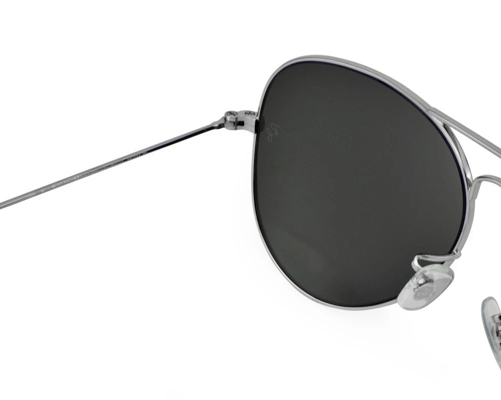 Ray-Ban RB3025 Aviator Mirror Silver Frame Silver Mirror Lens 58mm Unisex