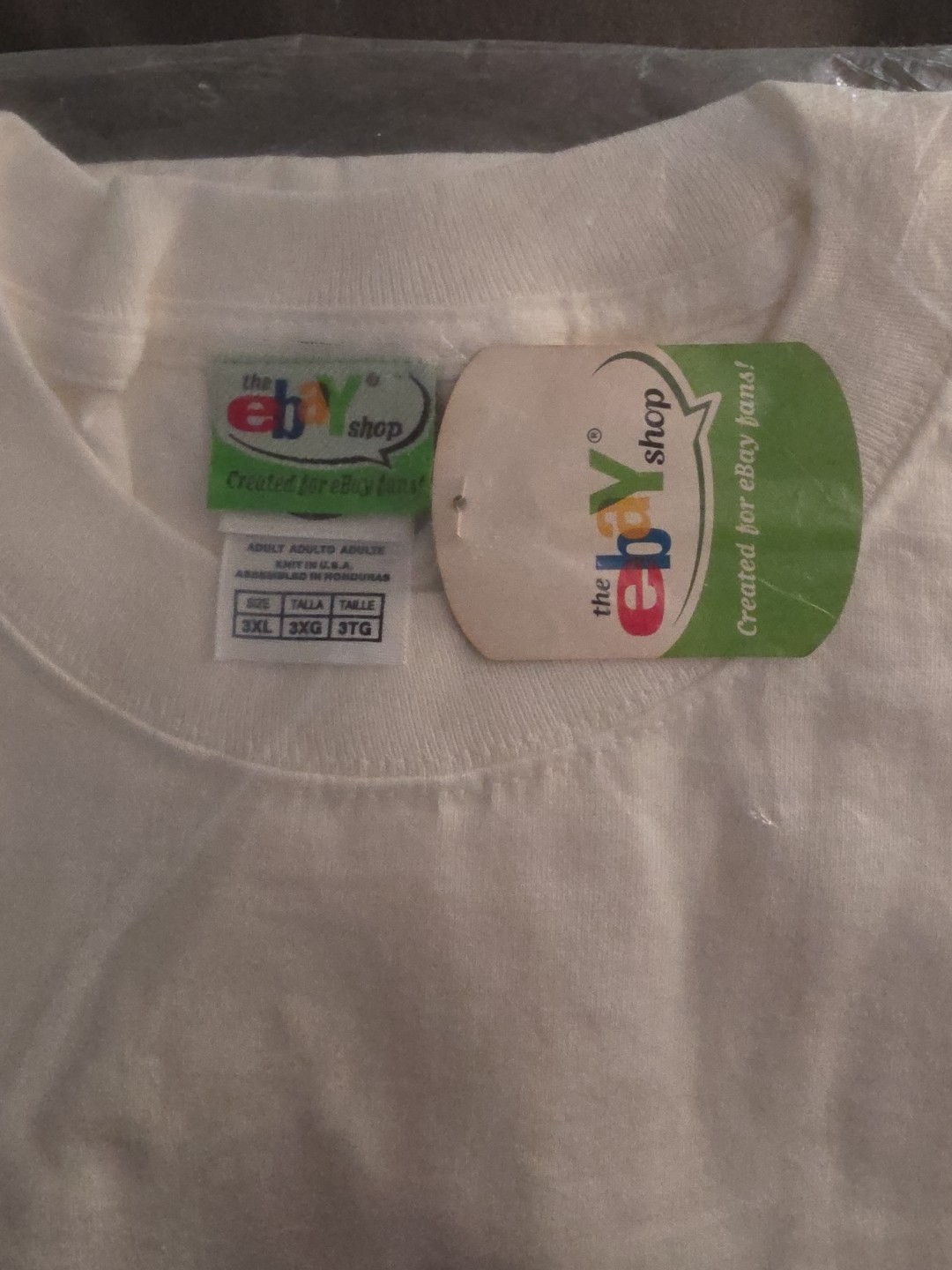 Brand New With Tags Vintage t shirt eBay Power Seller 25 Years old! OG Logo 3XL