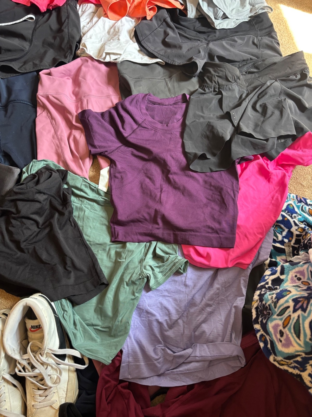 Huge Lululemon,aerie, PacSun, Hollister, Niks Victoria’s Secret garage girls 0,