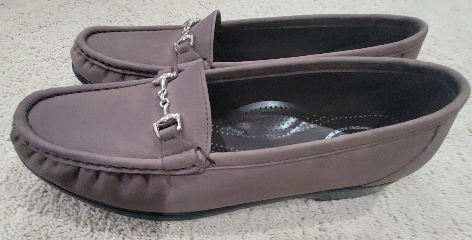 SAS Tripad Slip-on Taupe Suede Driving Moccasins SZ 9.5M