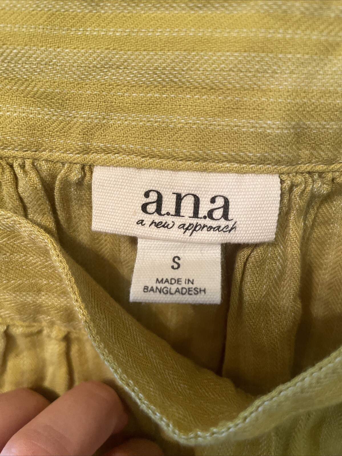 a.n.a Halter Top adjustable straps 100% Cotton NWT