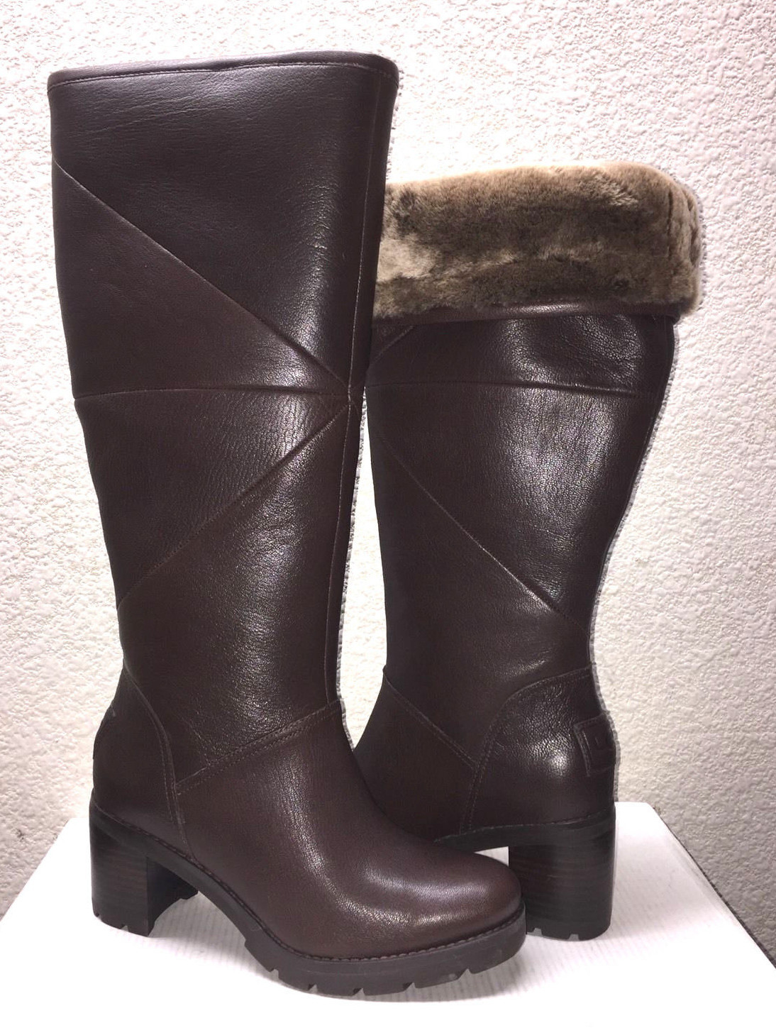 UGG AVERY STOUT LEATHER WATER RESISTANT BOOT US 9 / EU 40 / UK 7.5 – NIB