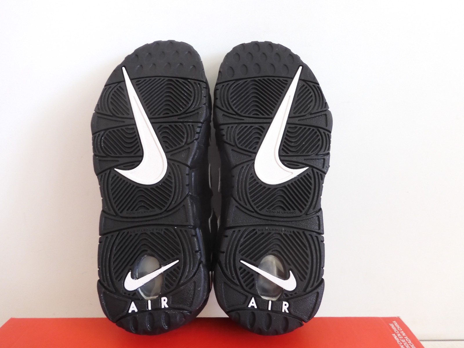 Nike Air More Uptempo (GS) Black-White-Black Sz 5Y Rare! [415082-002]