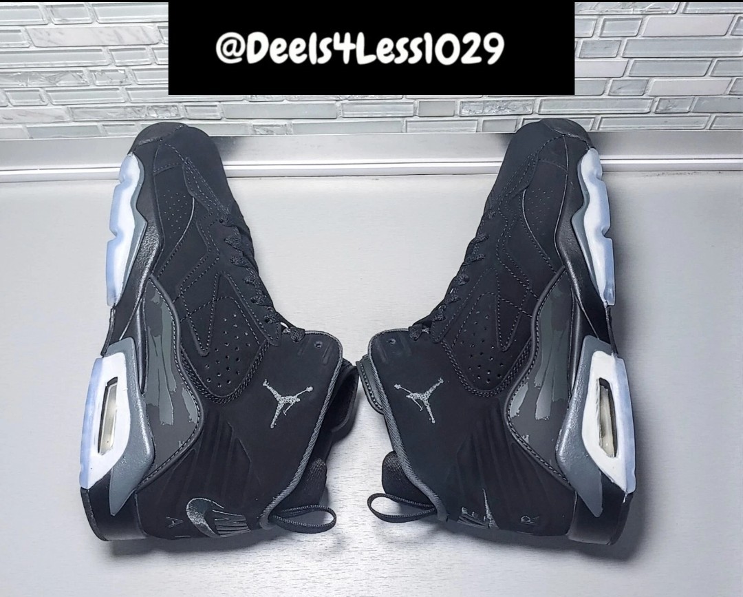 Jordan MVP Kids Size 7Y/Womens 8.5 Black Grey Anthracite DZ5577-001