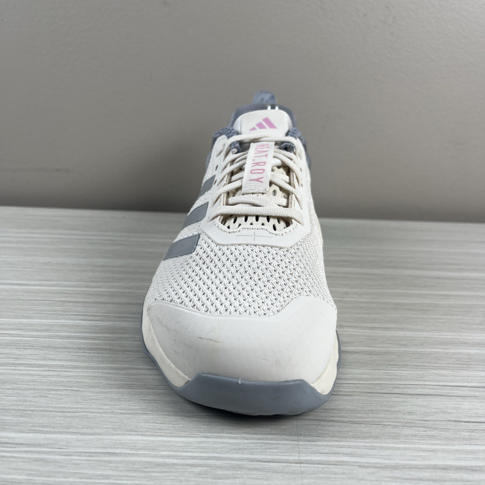 Adidas Dropset 3 Training Shoes Women Size 10 Gray Ivory Pink Adiwear 6 Heat.RDY