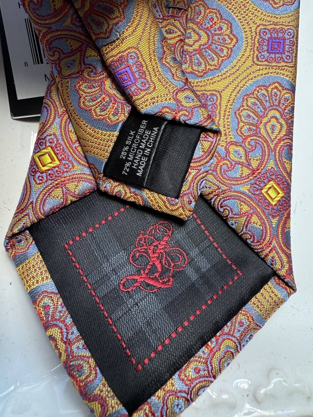NWT Geometric Neck Tie & Hanky Steven Land – NEW Collection Hi-DENSITY