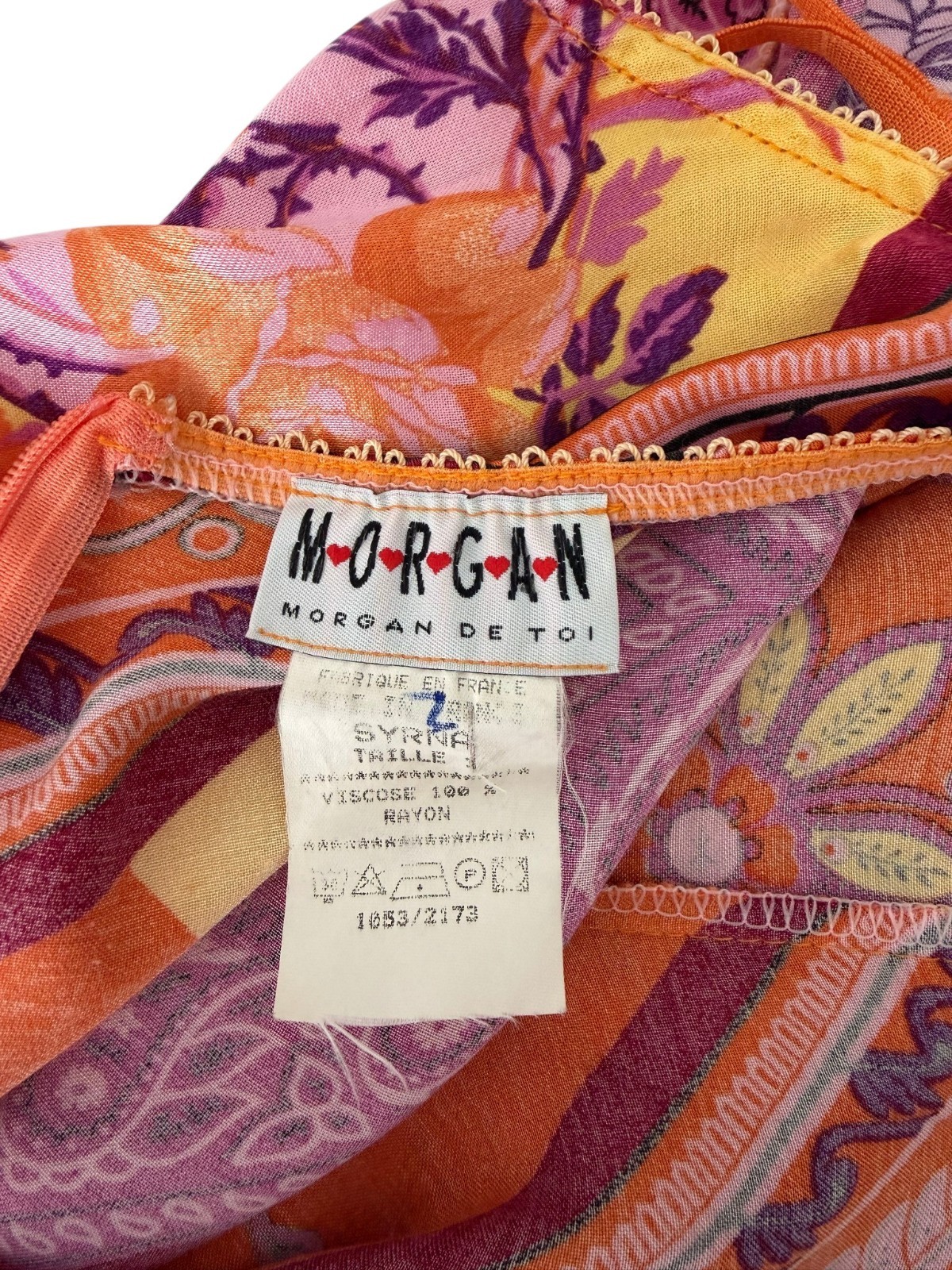 Morgan De Toi Y2K Vtg Scarf Handkerchief Satin Asymmetric Dress Size 3 Small