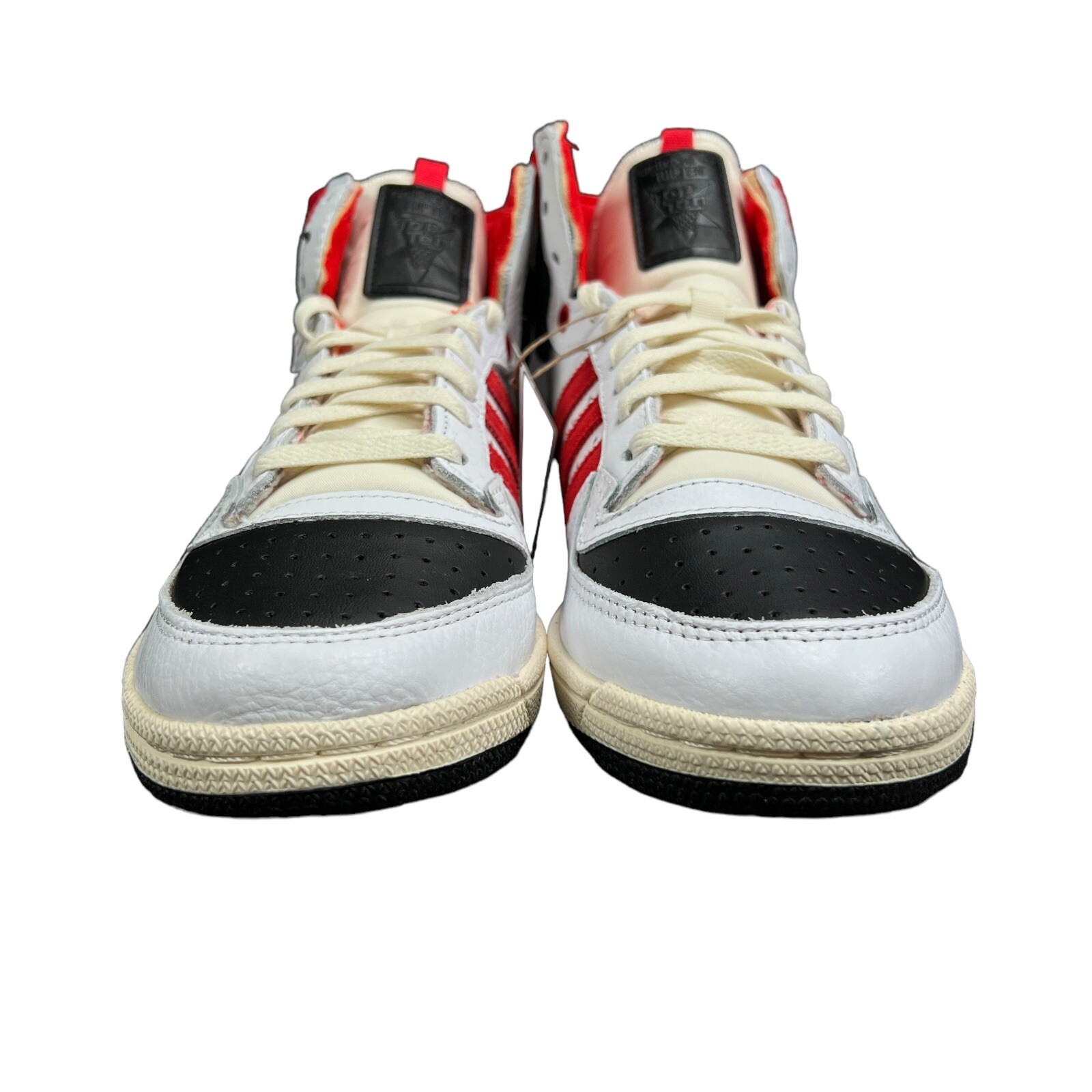 Adidas Top Ten RB Beige White Black Red High Top Shoes GV6628 Men’s Sizes 8 – 11