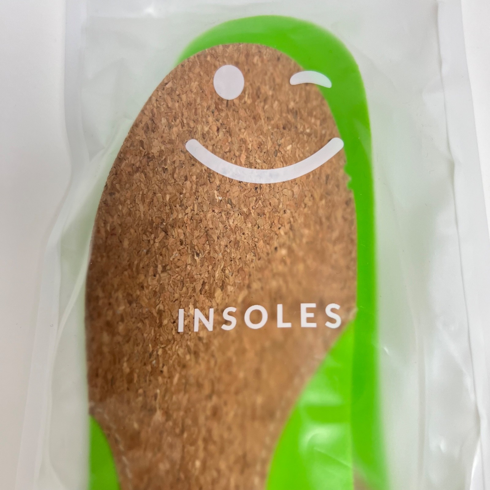 CARIUMA Bio-Foam Removable Insoles Mamona Oil Cork Size W6 M4.5 NEW Comfy