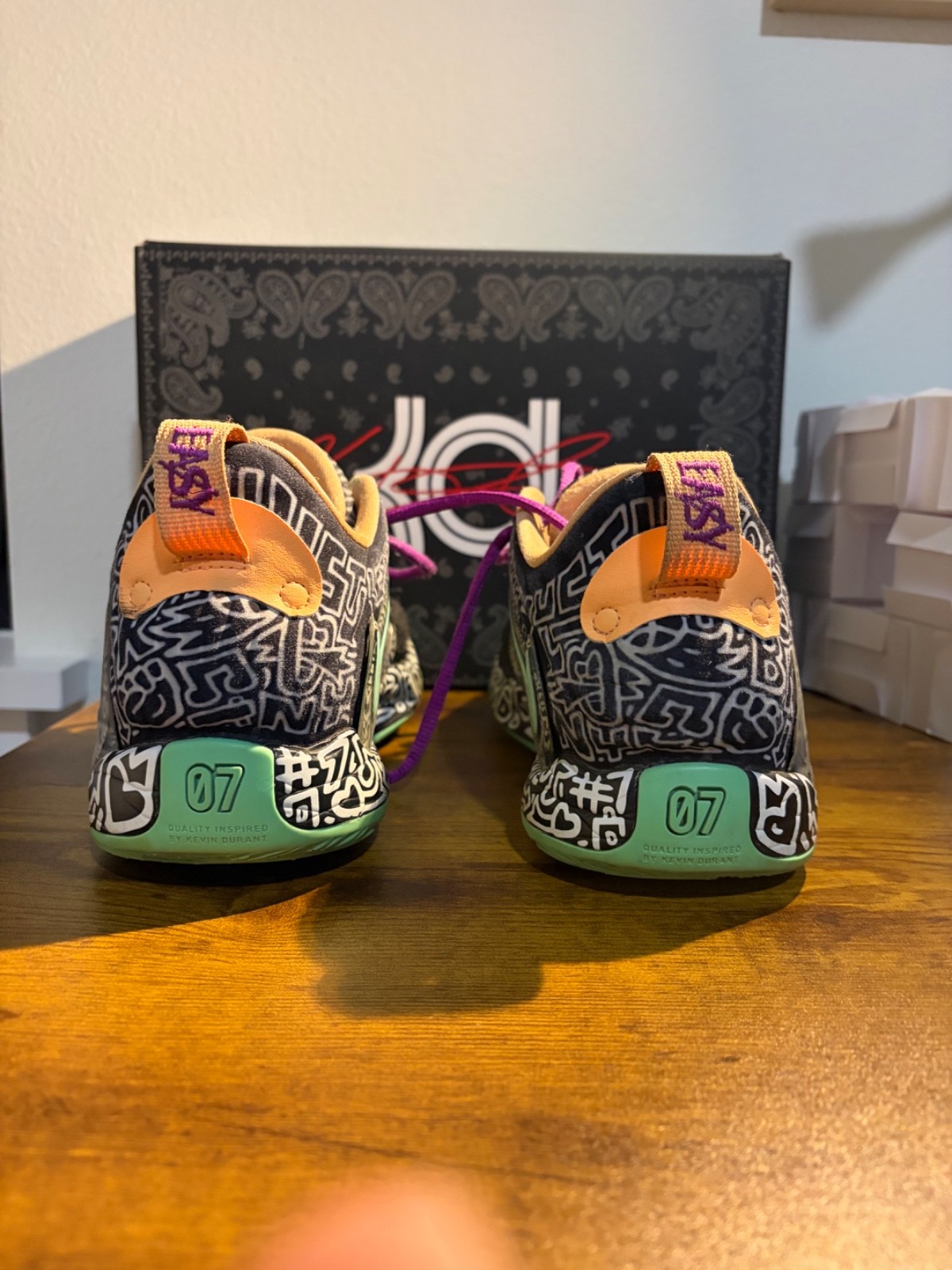 Size 8 – Timothy Goodman x Nike KD 15 Brooklyn Courts
