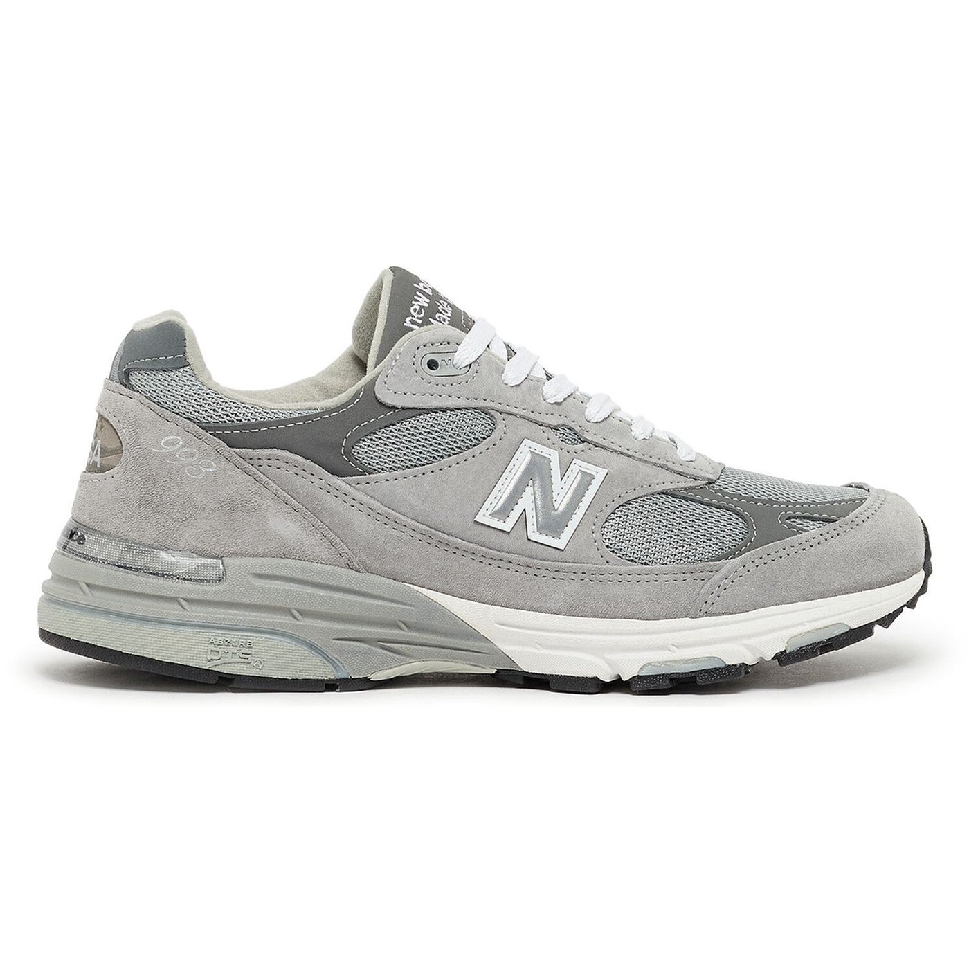 New Balance 993 Made in USA Grey White Mens Classic Running Shoes