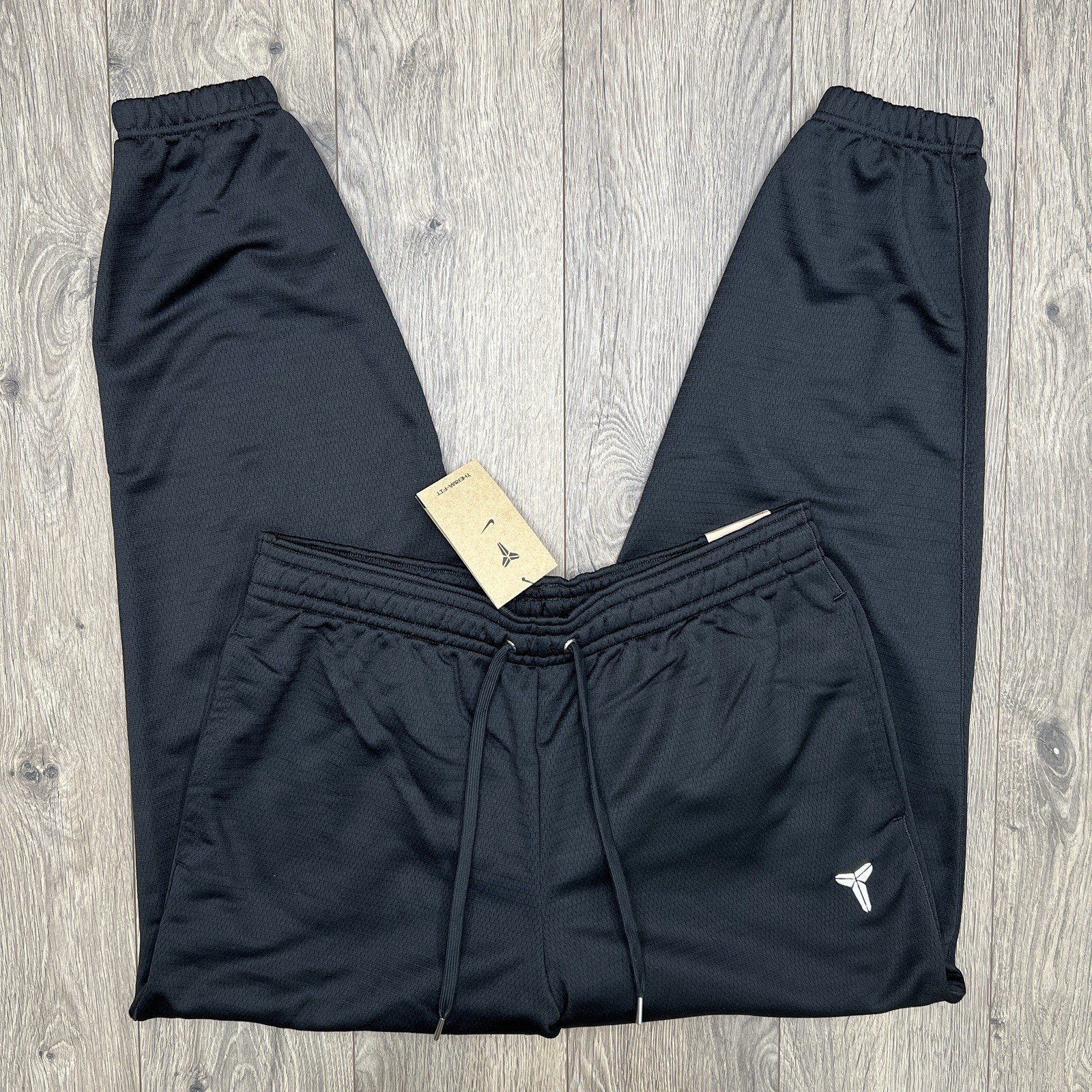 Nike Kobe Tech Fleece Pants Size XL Mens Black Therma Fit Basketball $80