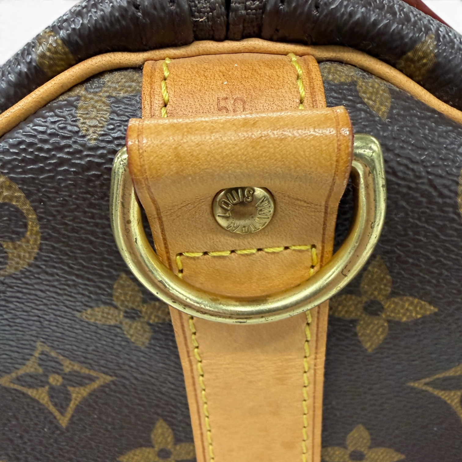 Louis Vuitton keepall Bandouliere 50 Hand Bag Monogram Brown M41416 Women