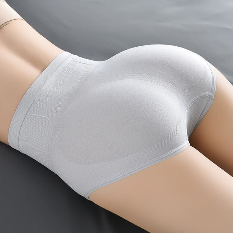 5 Pack Lot Womens High Waist Panties Underwear Full Coverage Tummy Control Brief