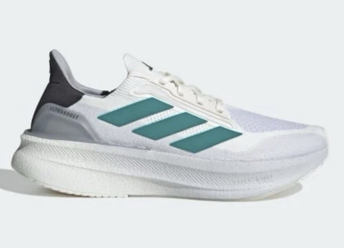 adidas Ultraboost 5X White Teal Dash Grey J13244 Running Shoes Men’s Sizes NEW