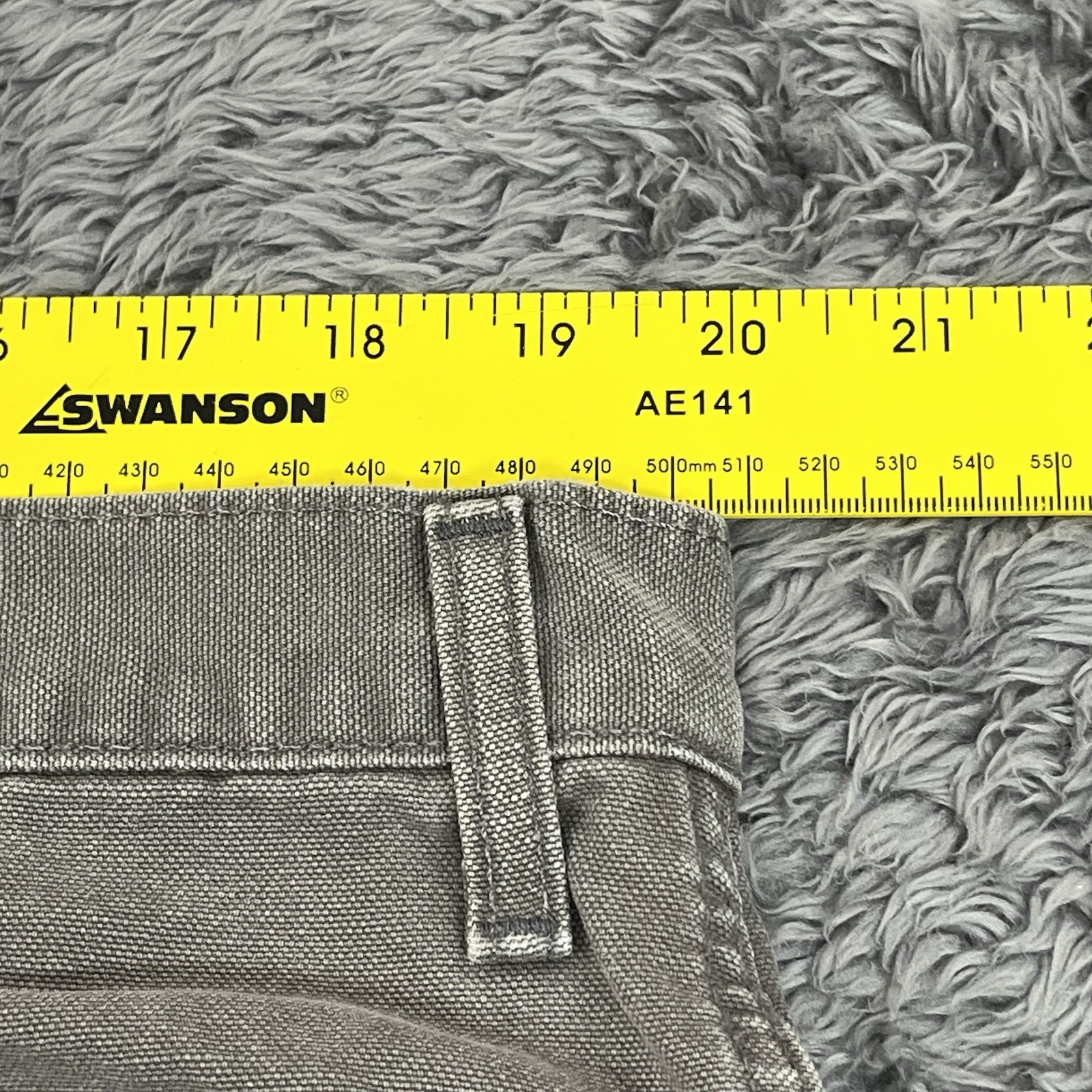 Dickies Shorts Mens 40 (Fits 39×12) Gray 100% Cotton Duck Denim Work Utility