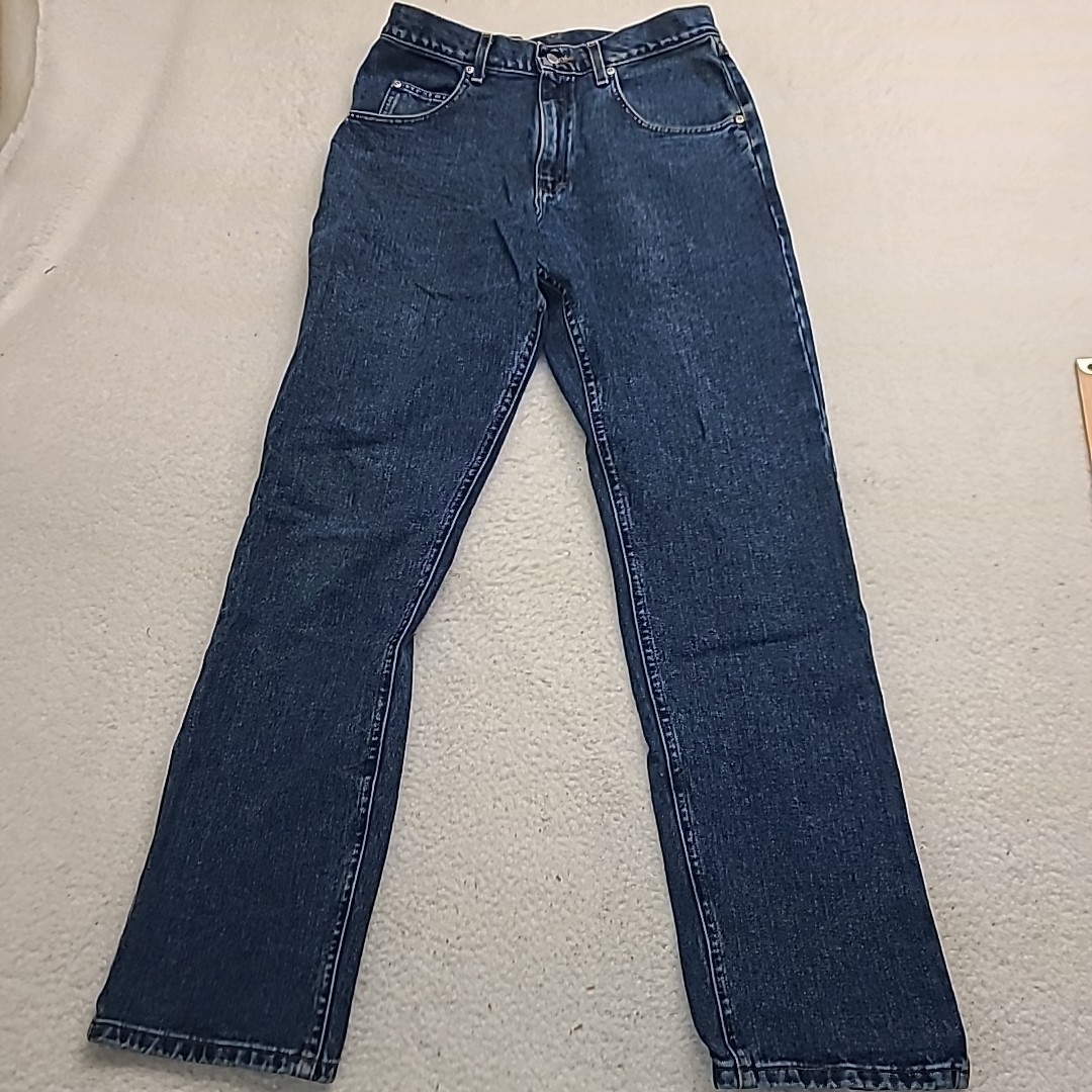 Wrangler Jeans Silver Edition Mens 32×34 Blue Denim Cowboy Cut Rodeo Work