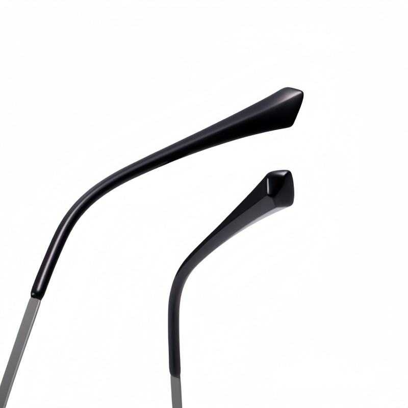 Rimless Polarized Sunglasses Magnet Clip-on Eyewear Fashion Metal Frame Glasses