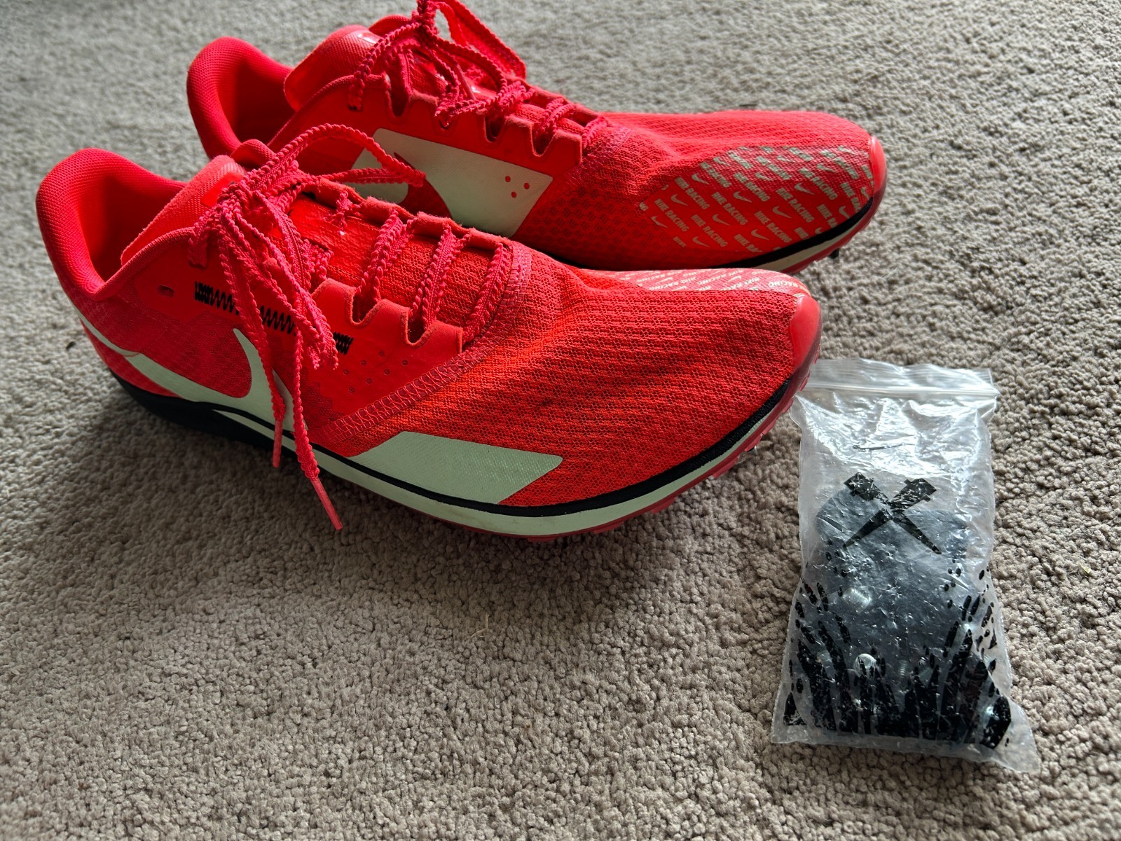 Size 11 – Nike Rival XC 6 Cross Country Spikes Track Field Crimson DX7999-600