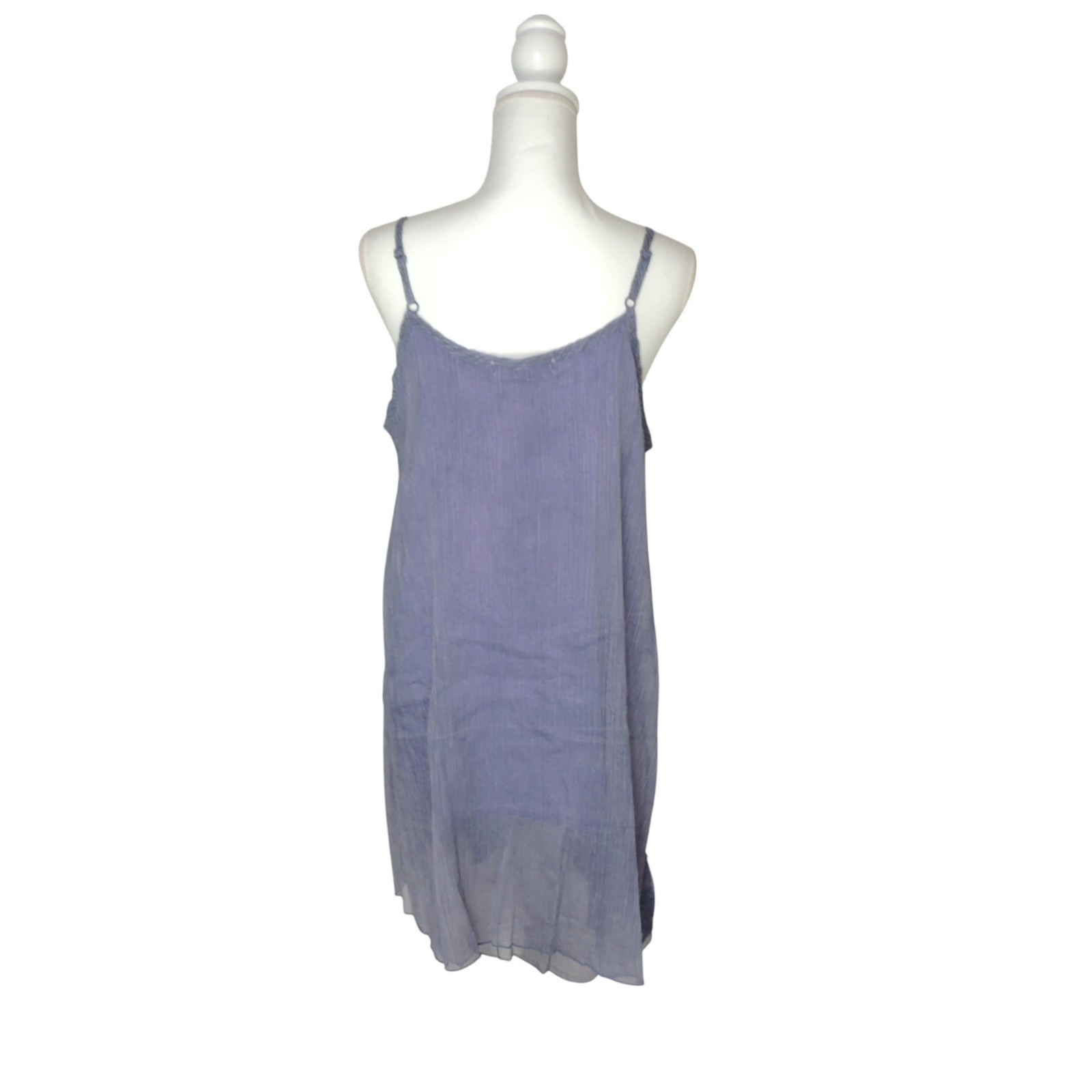 Pretty Angel Lined Tunic Tank Top Lined Blouse 60200 PU Purple Large