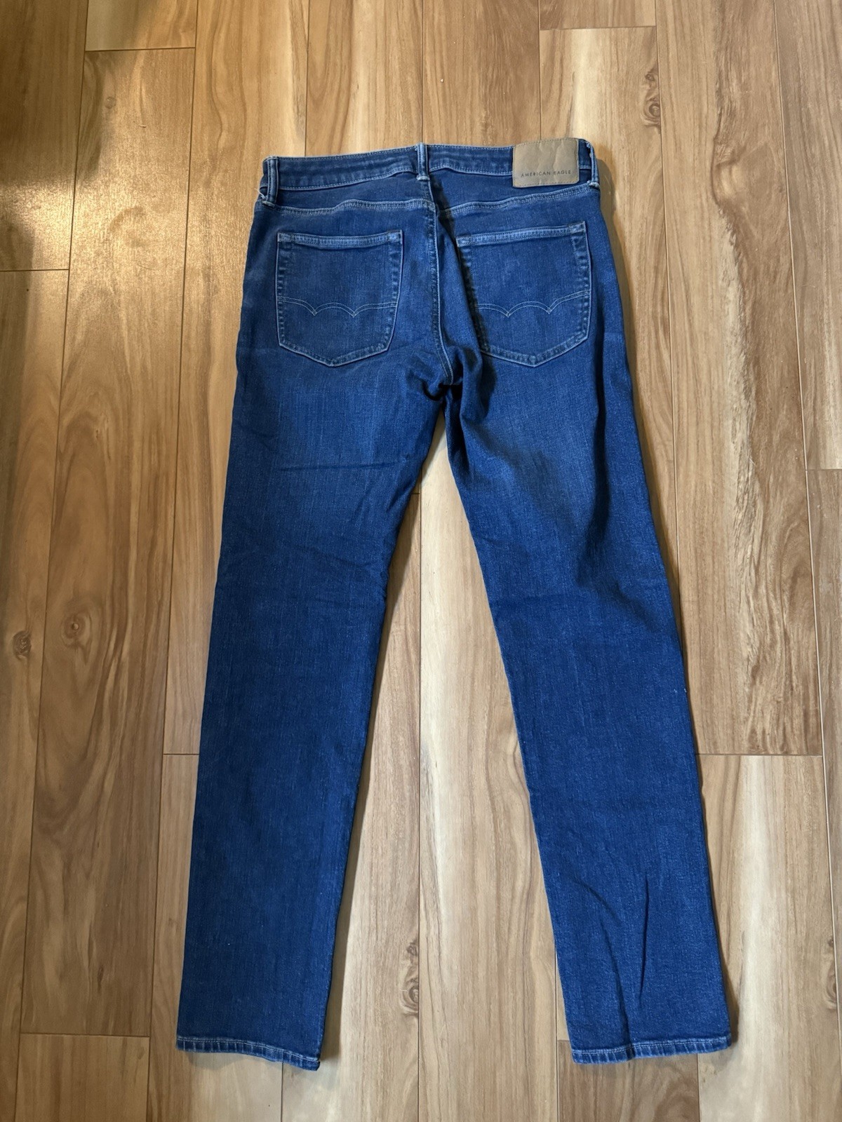 American Eagle Men’s 32×34 Dark Wash Slim Straight Next Level Jeans