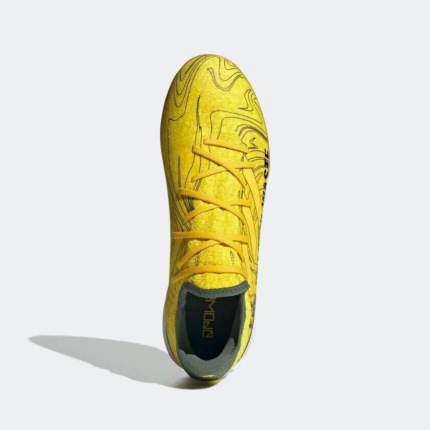 Adidas Gamemode Indoor Soccer Shoe HR1741 Yellow End Plastic Waste Men’s sz 9-11