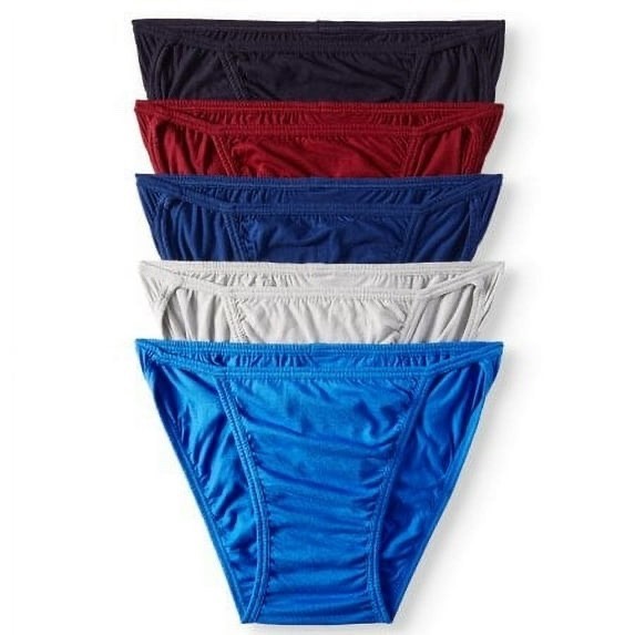 NEW JOCKEY LIFE Men’s 5 PACK STRING BIKINI BRIEFS LARGE 24/7 Discontinued