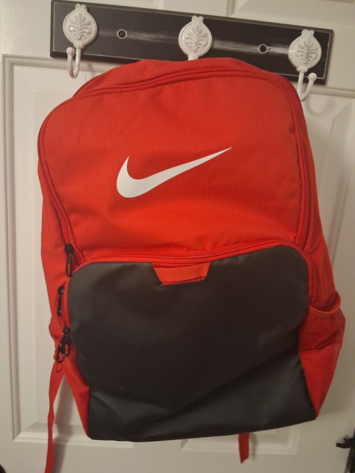Nike Brasilia 26L Mesh Backpack – University Red (BA6050-657-Misc)