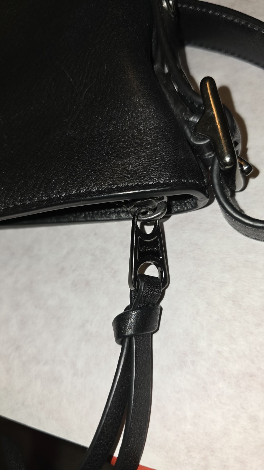 Coach Bleecker Grommet Mini Duffel 32386 Black Leather Crossbody PRISTINE!