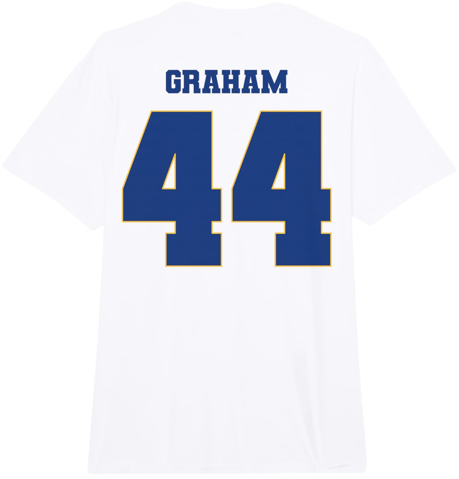 Graham #44 Briar Jersey Style 2-Sided Unisex T-Shirt
