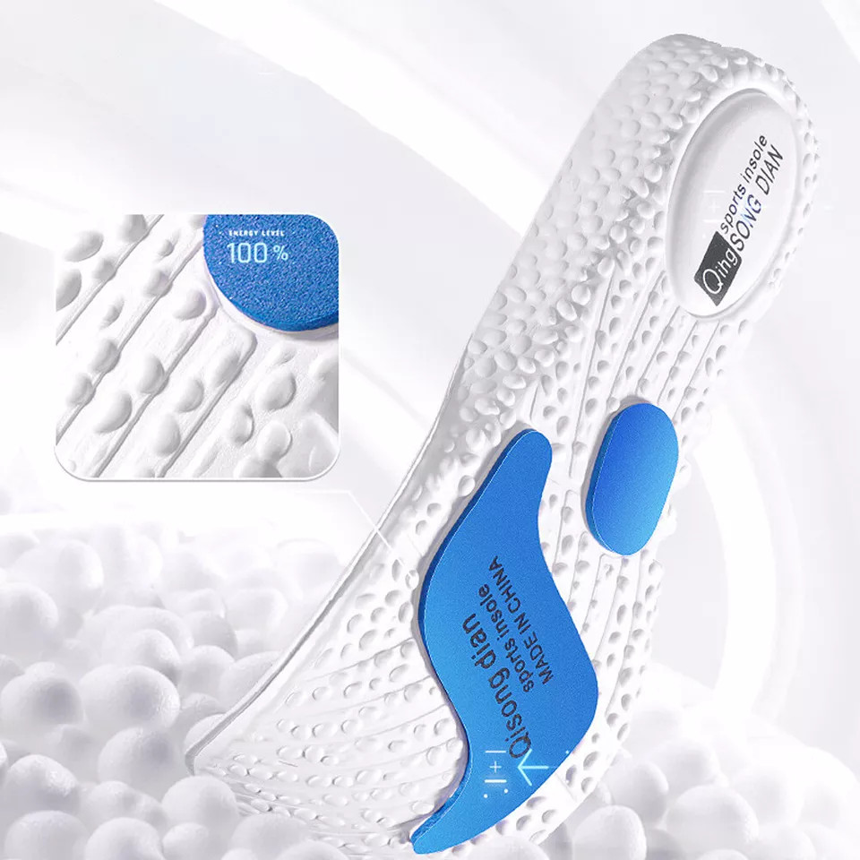 Pair Orthotic Shoe Insoles Soft Arch Support Pain Relief Sports Shock Absorption