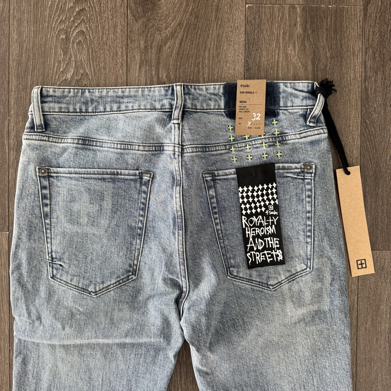 Ksubi Van Winkle Buzzed Jeans Size 32 (BNWT)
