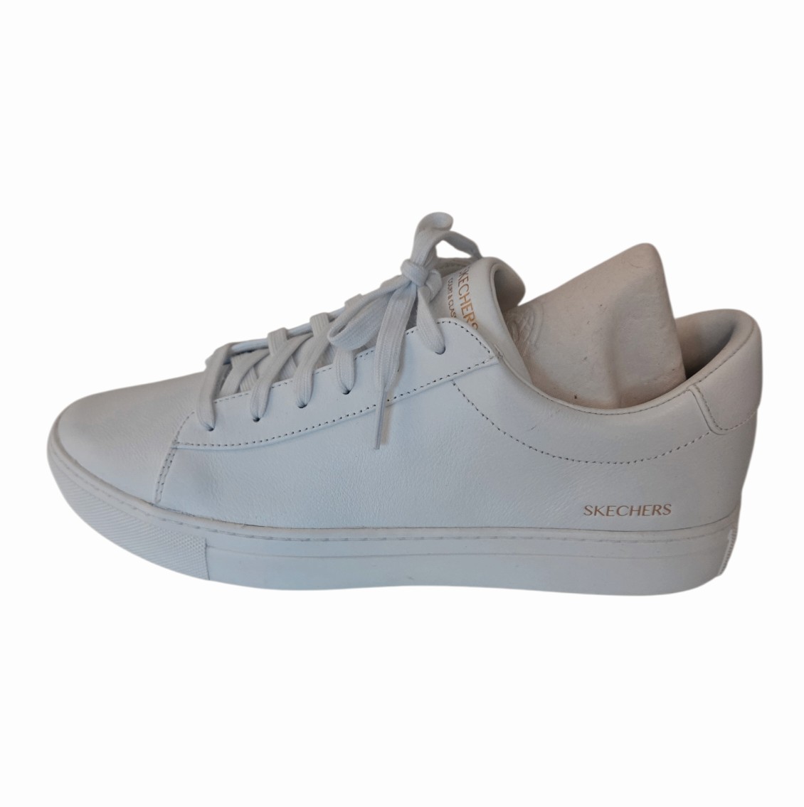 SKECHERS Arch Fit Legend-Top Notch Casual Shoe Women’s Size 10 White-New