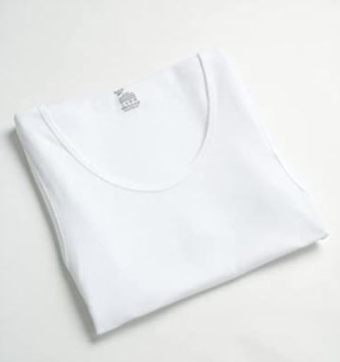 3 GENUINE REEBOK 4XL BIG & TALL 100% COTTON WHITE TANK TOP T SHIRTS UNDERSHIRTS