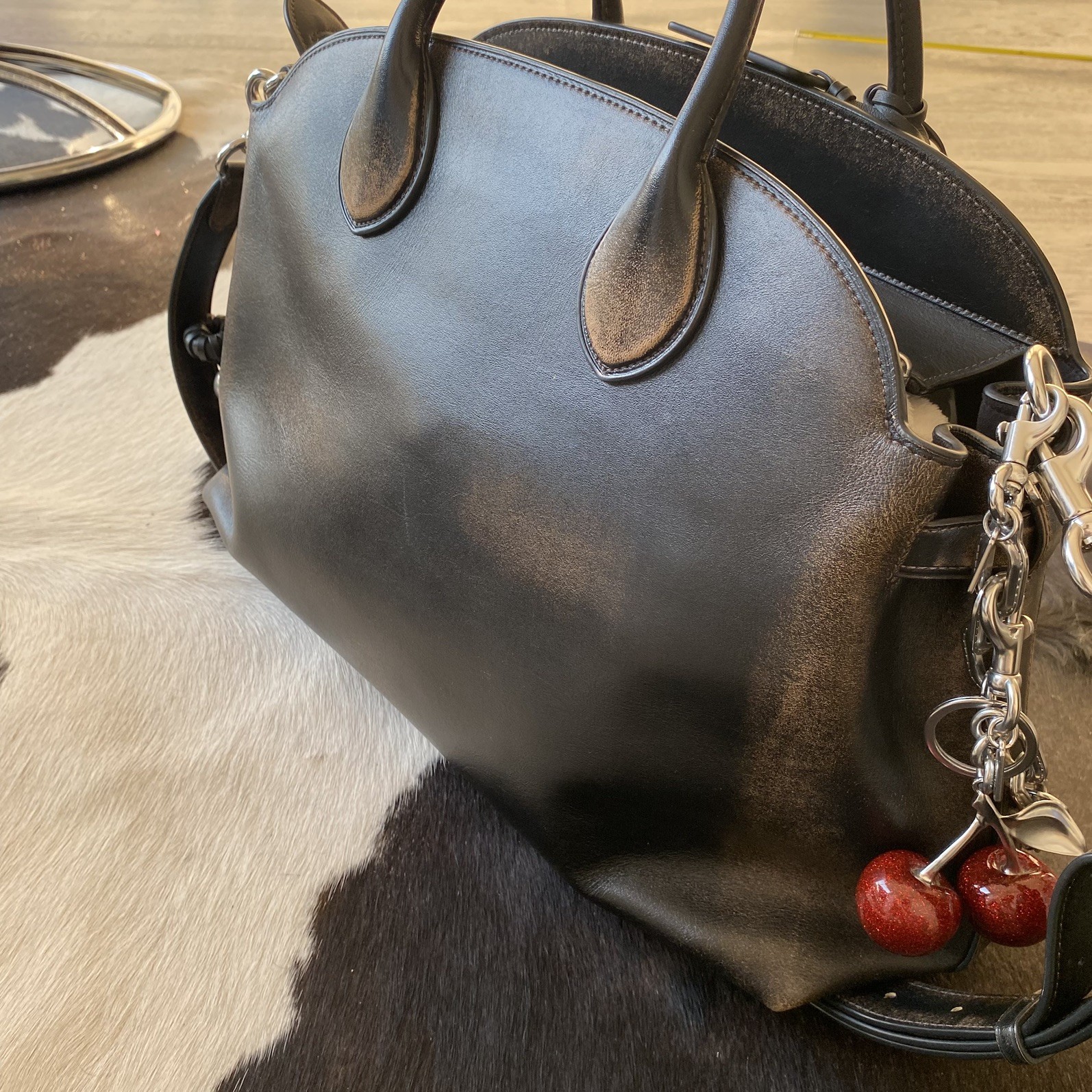 Coach Soft Empire Carryall Bag 40 In Loved Leather